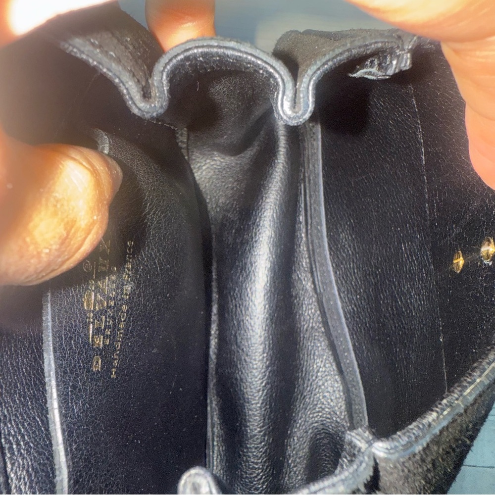 Delvaux Black Suede Mini Cerceau Bag Purse - Picture 11 of 14